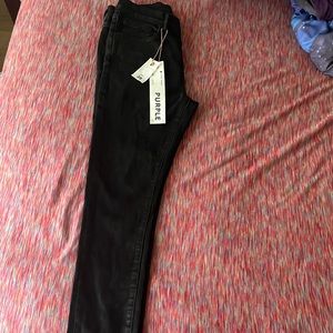 Black purple jeans size 29